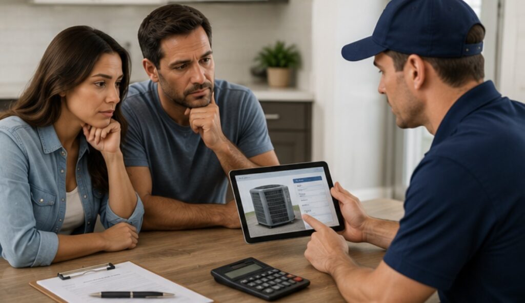 Can I Finance a Full AC Replacement After an Emergency Breakdown in Forney?