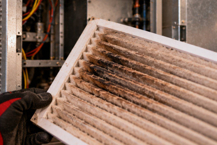 Why Does My Forney Heat Pump Smell Burnt When Heating Starts?